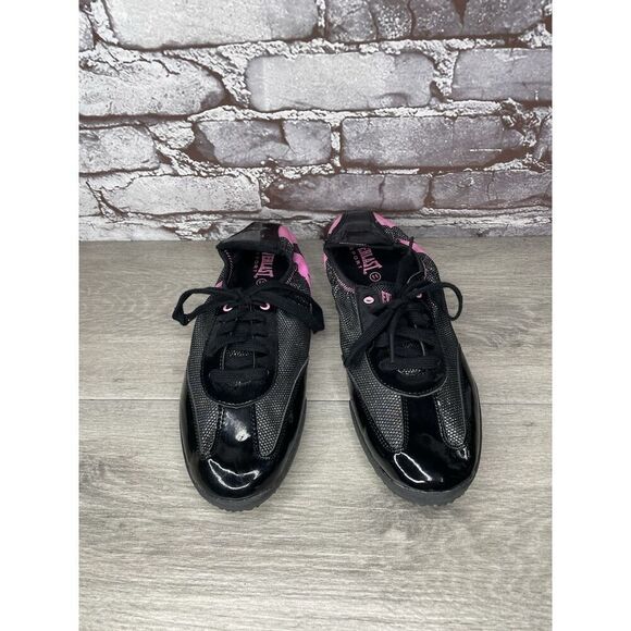 Everlast Black Pink Synthetic Sparkle Elastic Athletic Sports Women 11M US/44EU - Picture 2 of 16